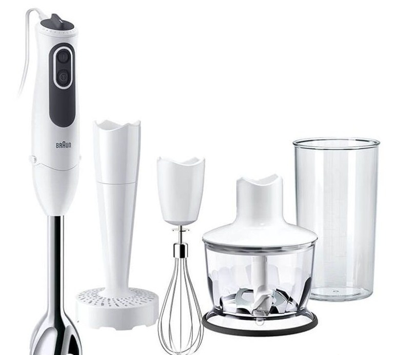 Braun MQ 3137 blender 0,6 L Nedsænkning blender 750 W Hvid