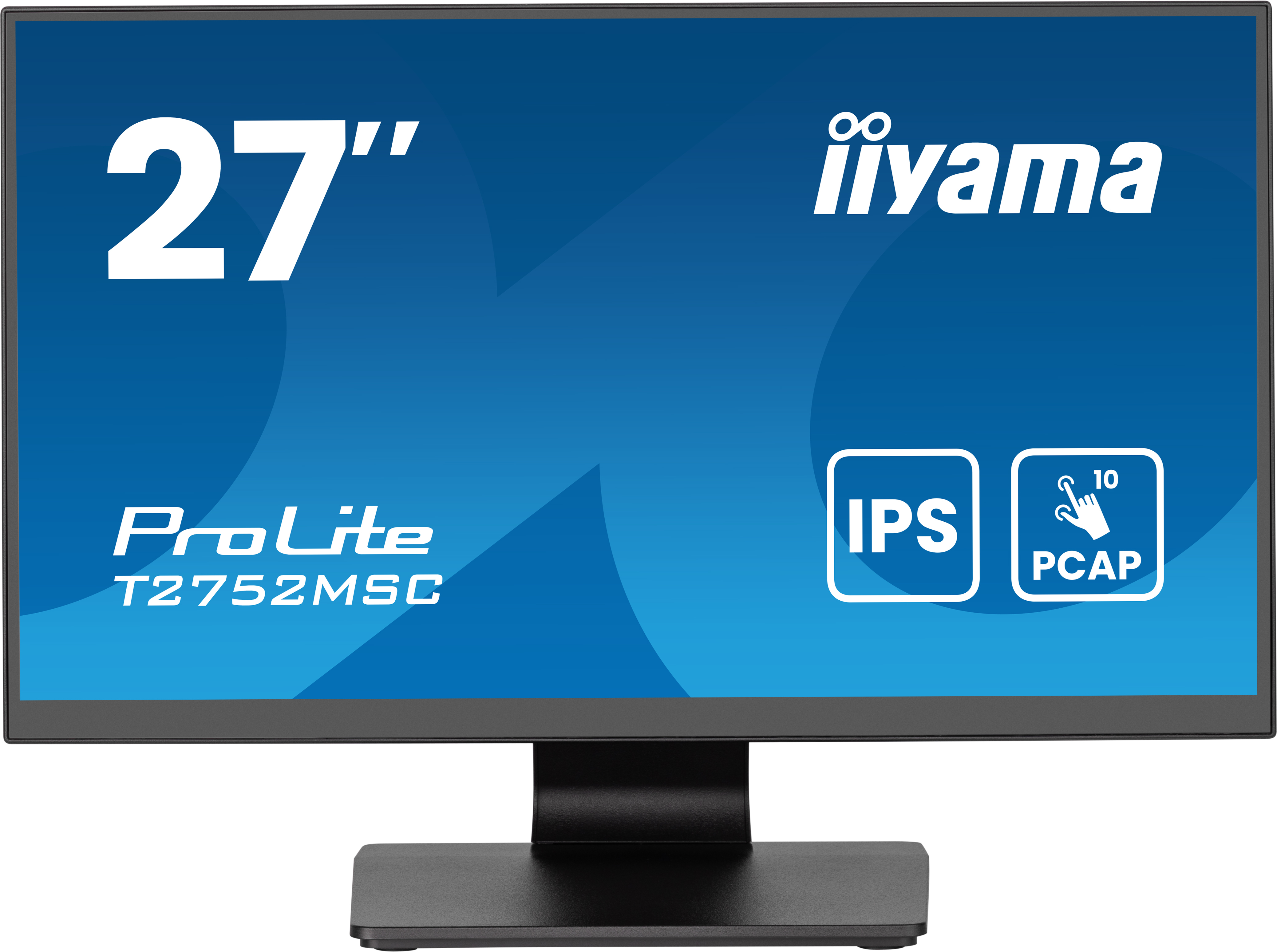 iiyama ProLite T2752MSC-B1AG computerskærm 68,6 cm (27") 1920 x 1080 pixel Fuld HD LED Berøringsskærm Sort