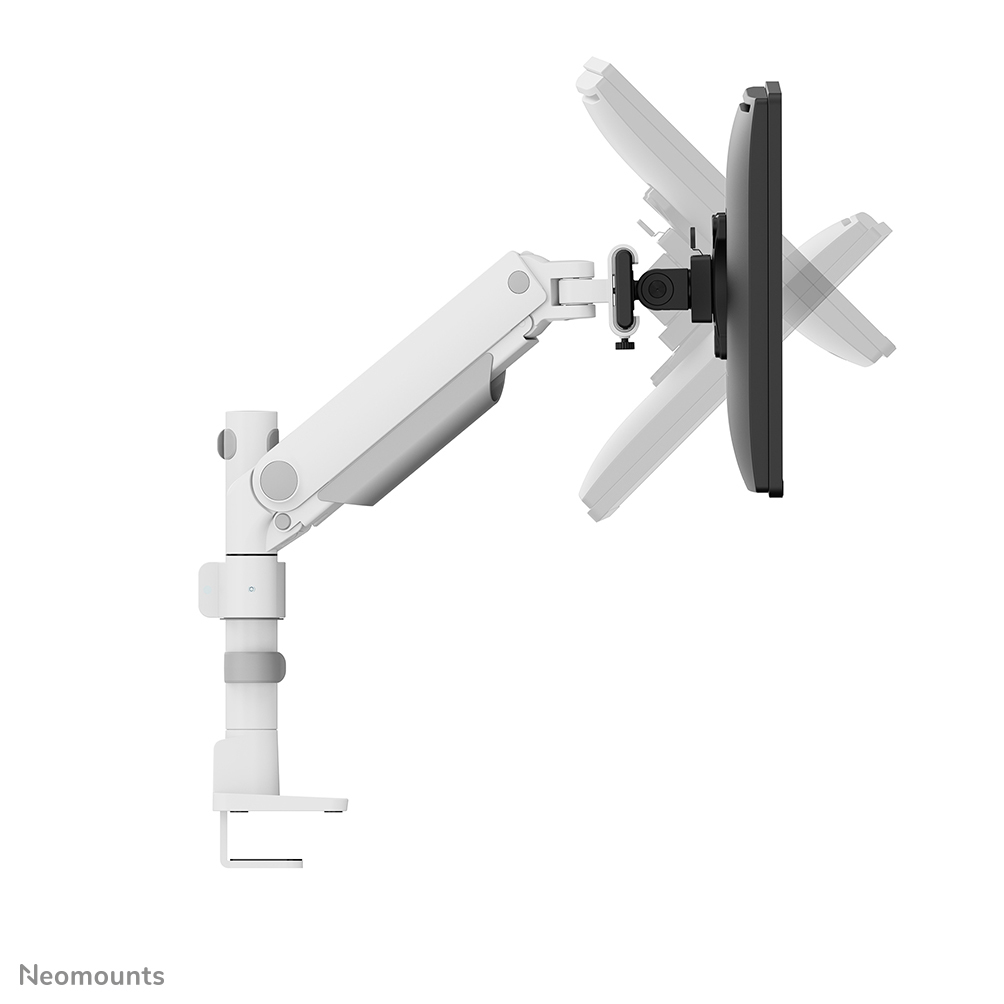 Neomounts DS65S-950WH2 skærmbeslag og -stativer 86,4 cm (34") Skrivebord Hvid