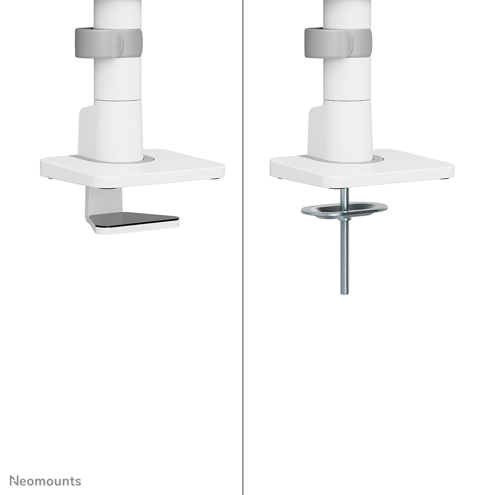 Neomounts DS65S-950WH2 skærmbeslag og -stativer 86,4 cm (34") Skrivebord Hvid