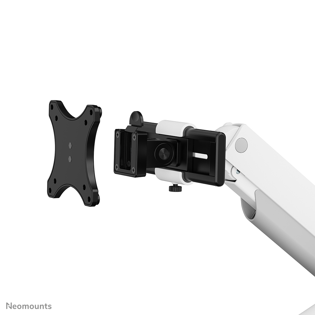 Neomounts DS65S-950WH2 skærmbeslag og -stativer 86,4 cm (34") Skrivebord Hvid