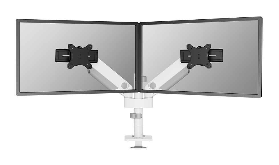Neomounts DS65S-950WH2 skærmbeslag og -stativer 86,4 cm (34") Skrivebord Hvid