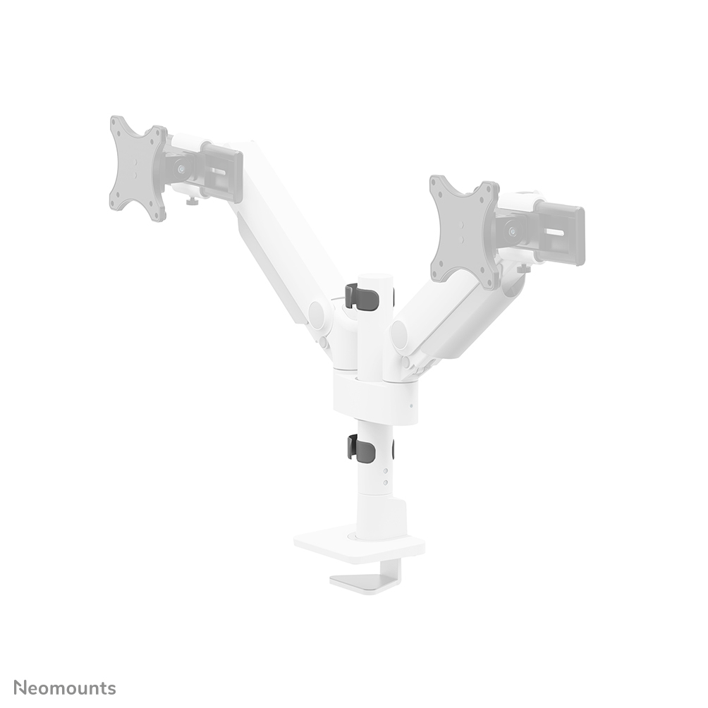 Neomounts DS65S-950WH2 skærmbeslag og -stativer 86,4 cm (34") Skrivebord Hvid