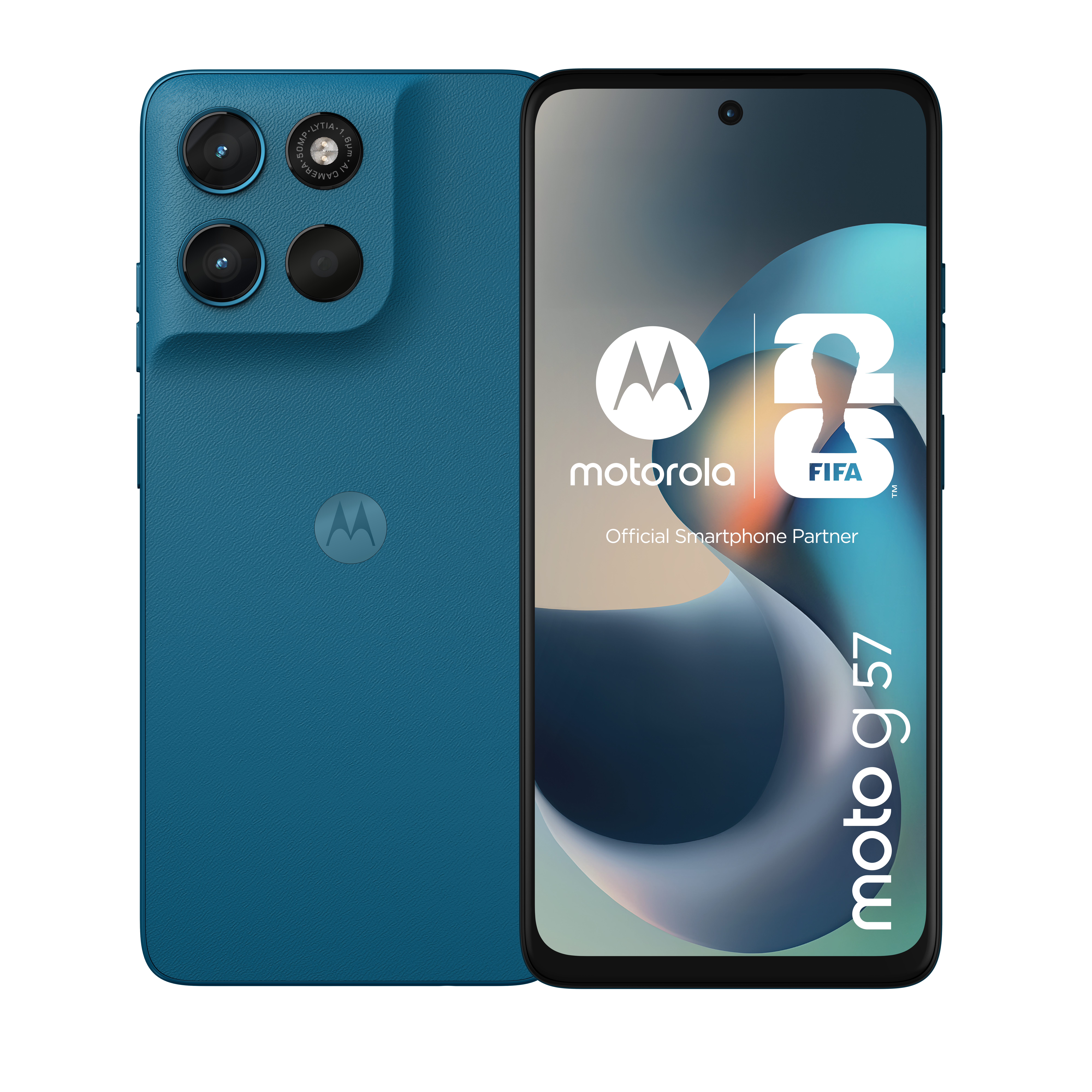 Motorola moto g57 17,1 cm (6.72") Dual SIM Android 16.0 5G USB Type-C 8 GB 256 GB 5200 mAh Grøn