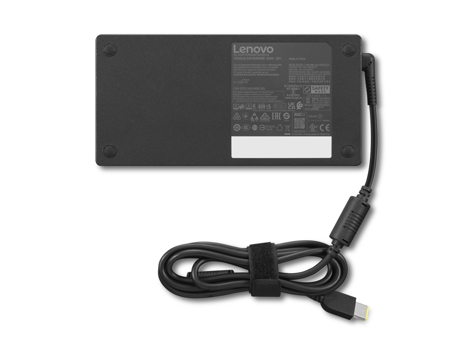 Lenovo 4X21L18247 strømadapter og vekselret Indendørs 300 W Sort