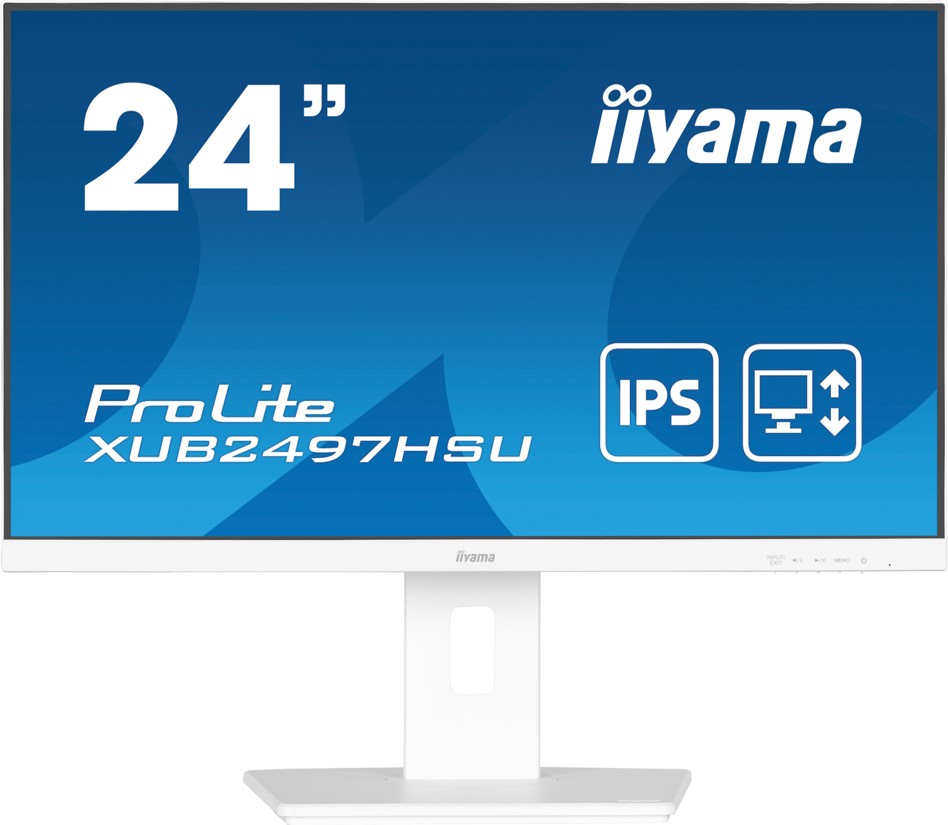 iiyama ProLite XUB2497HSU-W2 computerskærm 60,5 cm (23.8") 1920 x 1080 pixel Fuld HD LED Hvid