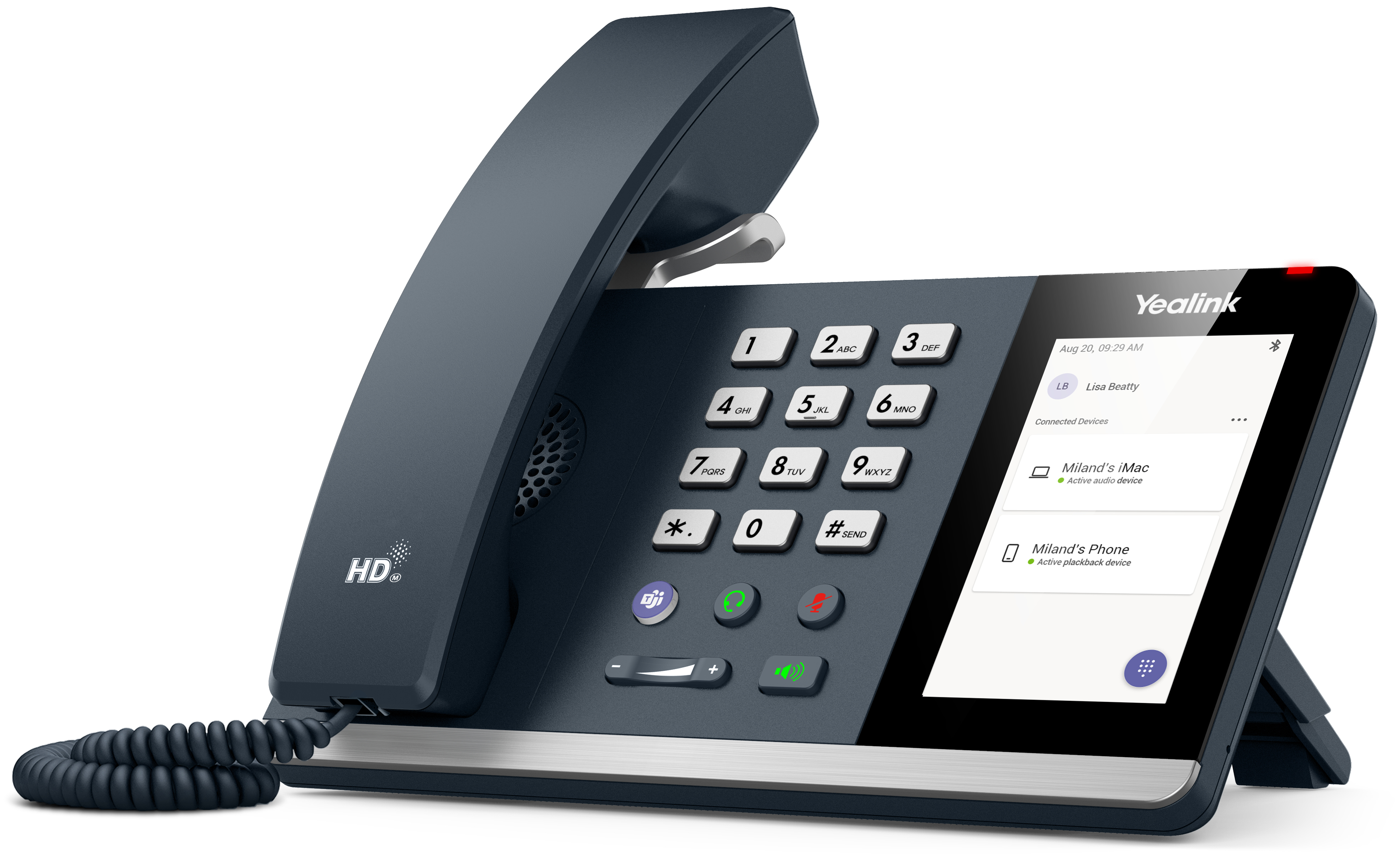 Yealink MP50 for Microsoft Teams IP-telefon Grå