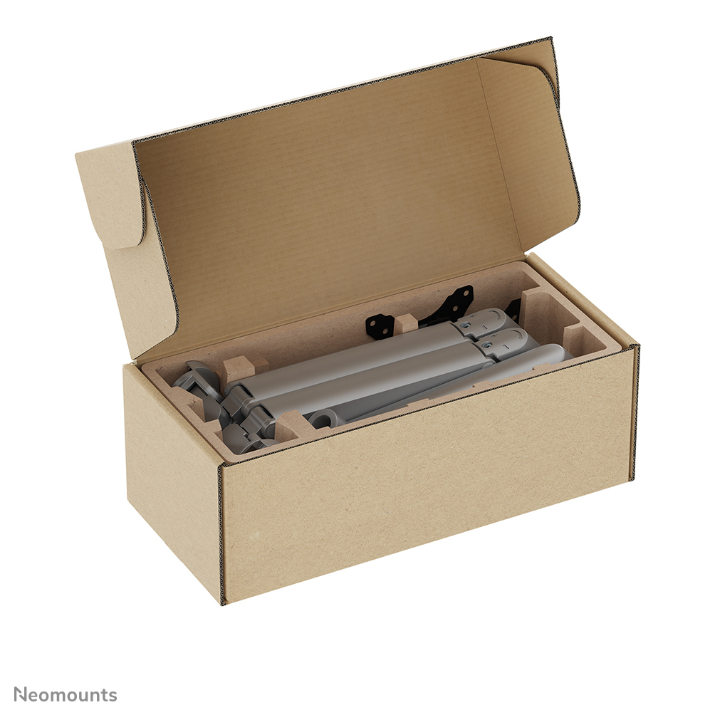 Neomounts DS70-250SL2 skærmbeslag og -stativer 81,3 cm (32") Skrivebord Sølv