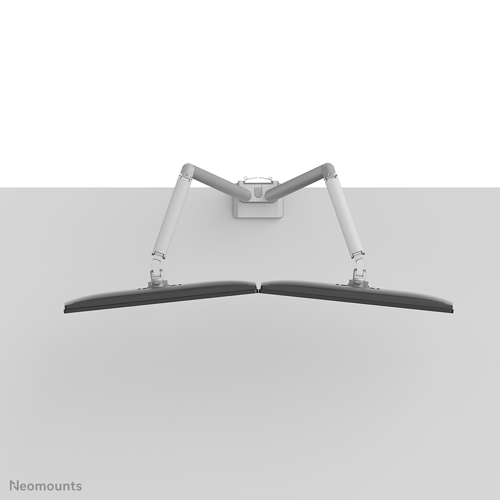 Neomounts DS70-250SL2 skærmbeslag og -stativer 81,3 cm (32") Skrivebord Sølv