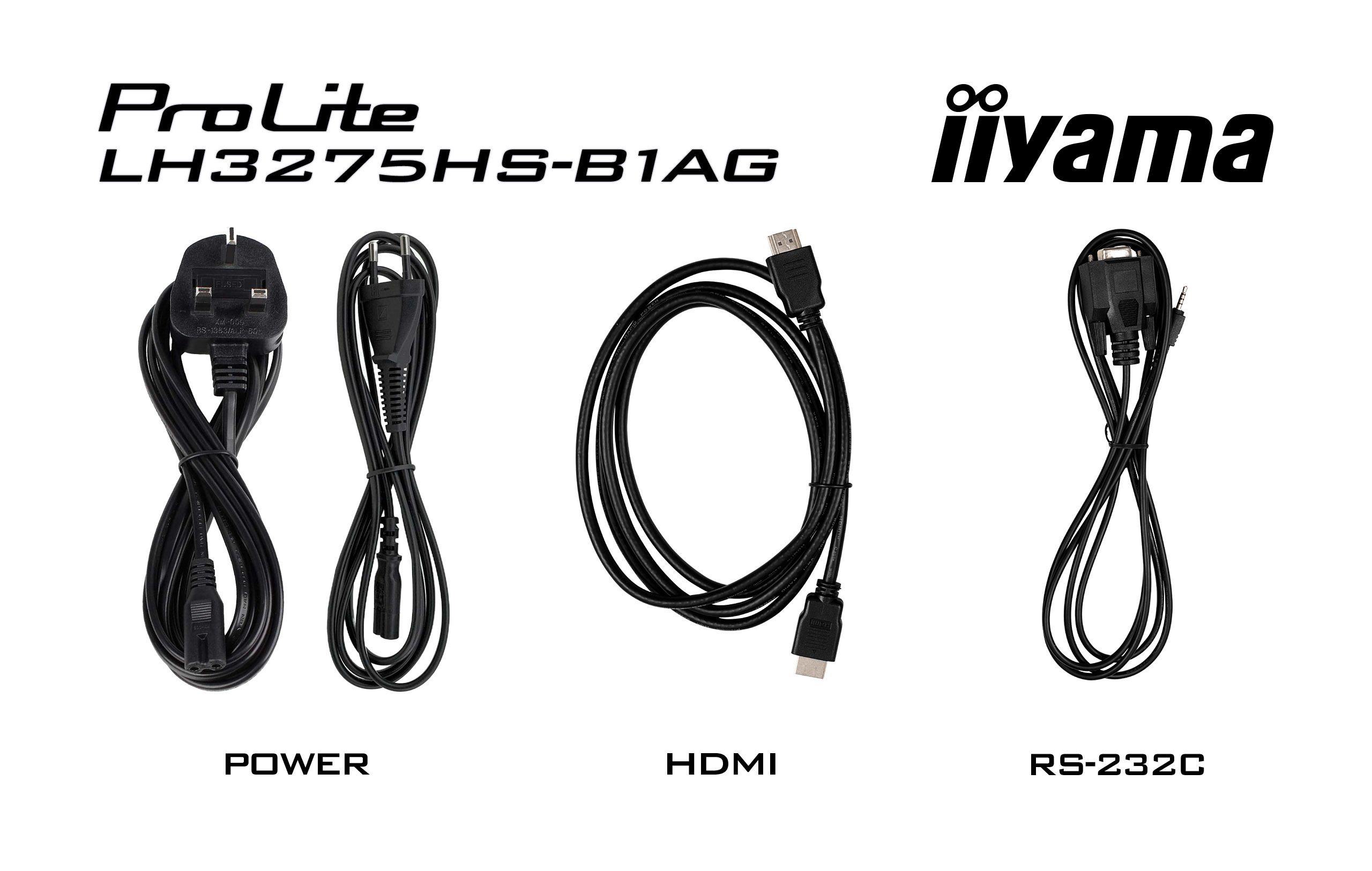 iiyama LH3275HS-B1AG skilte display Digital fladpaneldisplay 80 cm (31.5") LCD Wi-Fi 500 cd/m² Fuld HD Sort Indbygget processer Android 11 24/7