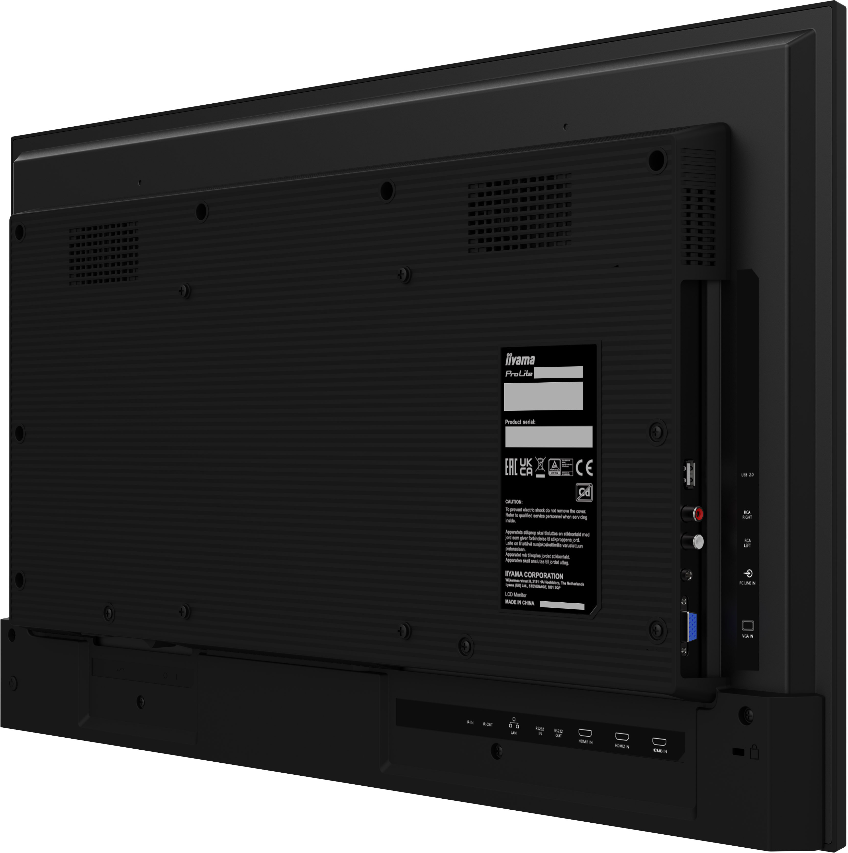 iiyama LH3275HS-B1AG skilte display Digital fladpaneldisplay 80 cm (31.5") LCD Wi-Fi 500 cd/m² Fuld HD Sort Indbygget processer Android 11 24/7