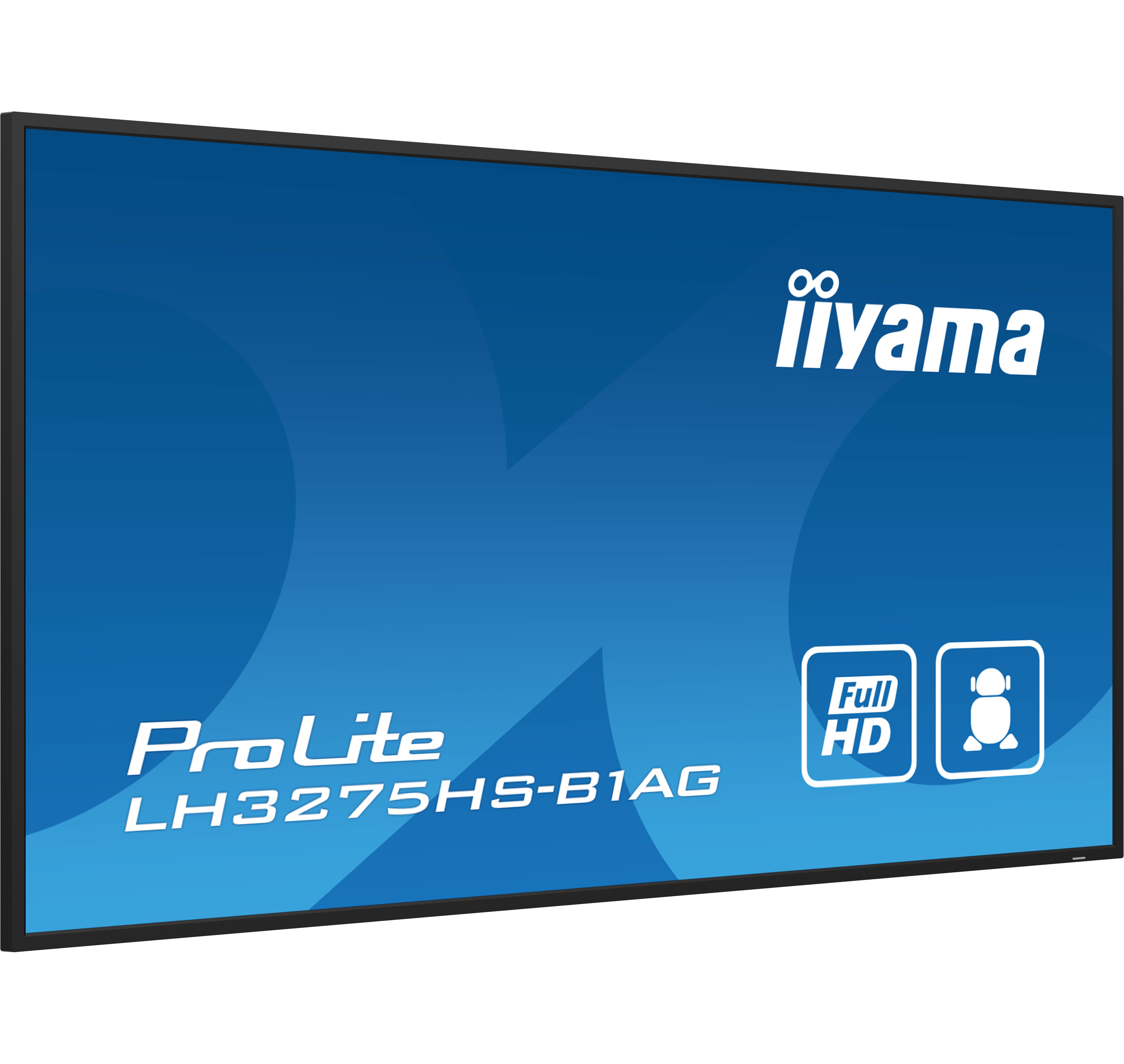 iiyama LH3275HS-B1AG skilte display Digital fladpaneldisplay 80 cm (31.5") LCD Wi-Fi 500 cd/m² Fuld HD Sort Indbygget processer Android 11 24/7