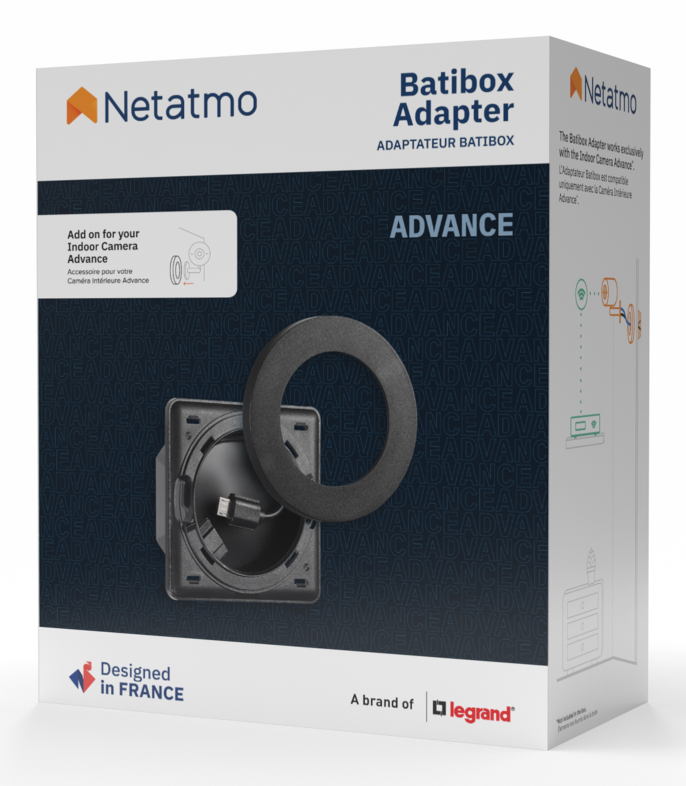 Netatmo NPC-BAT-B tilbehør til overvågningskamera Adapterring
