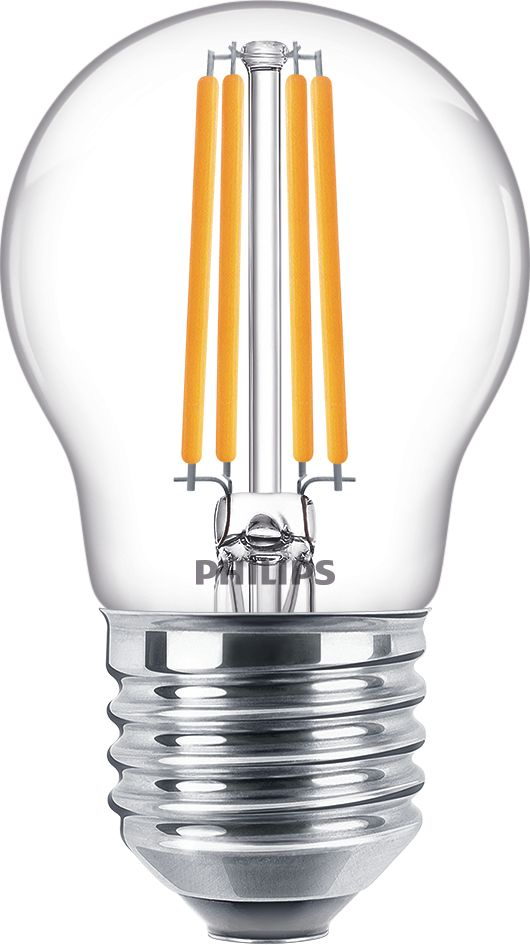 Philips Filament kertepære, klar 60 W P45 E27