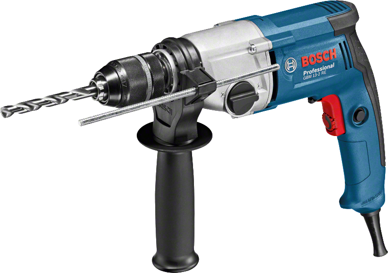 Bosch GBM 13-2 RE 1750 rpm Nøgle 2,4 kg Sort, Blå, Grå