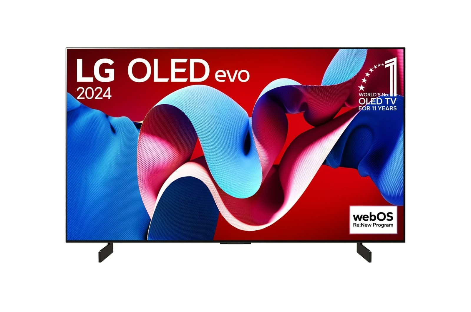 LG OLED42C47LA TV 106,7 cm (42") 4K Ultra HD Smart TV Wi-Fi Sort