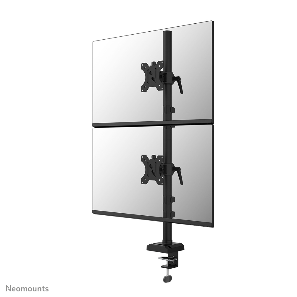 Neomounts DS60-600BL2V skærmbeslag og -stativer 81,3 cm (32") Skrivebord Sort