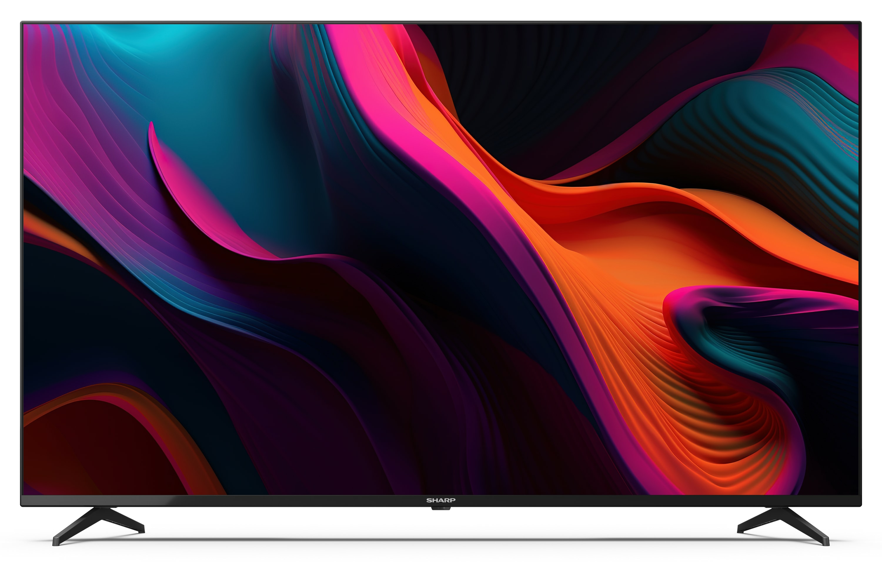 Sharp 55" 4K Ultra HD LED Google TV 139,7 cm (55") Smart TV Wi-Fi Sort