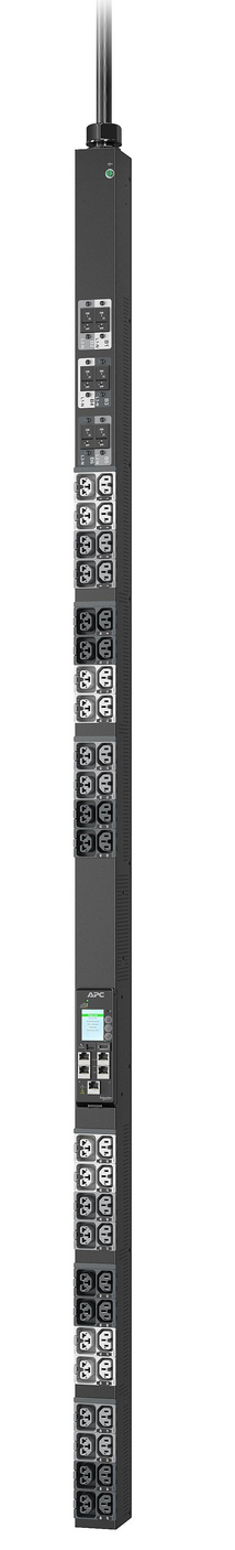 APC NetShelter Rack PDU Advanced Gen 2, Switched Metered Outlet, 3Phase, 22.1kW 400V 32A or 17.3kW 415V 30A, 530P6, 48 Outlet strømforsyningsenhed (PDU) 42 AC stikkontakt(er) 0U Sort