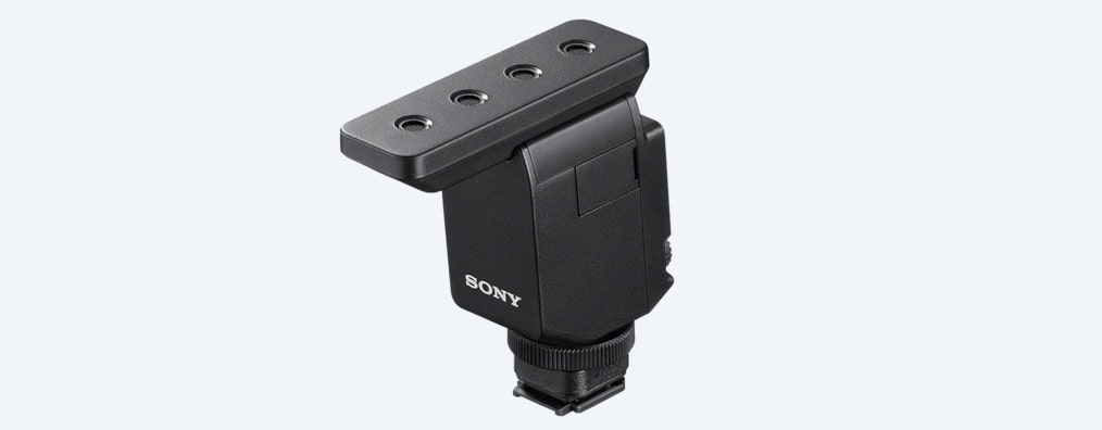 Sony ECM-B10 Sort Mikrofon til digitalkamera