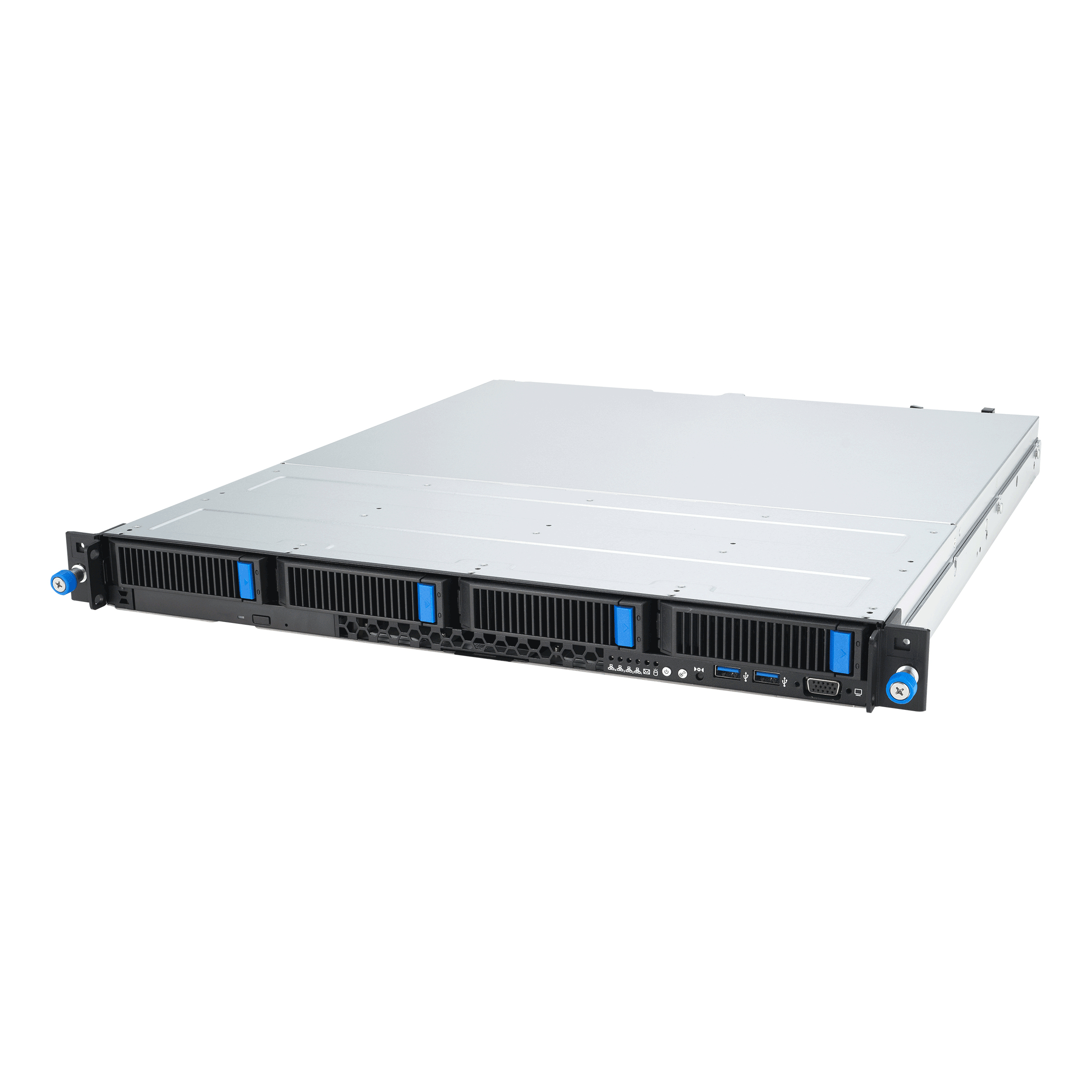 ASUS RS300-E12-RS4 Intel C262 LGA 1700 Stativ (1U) Sølv
