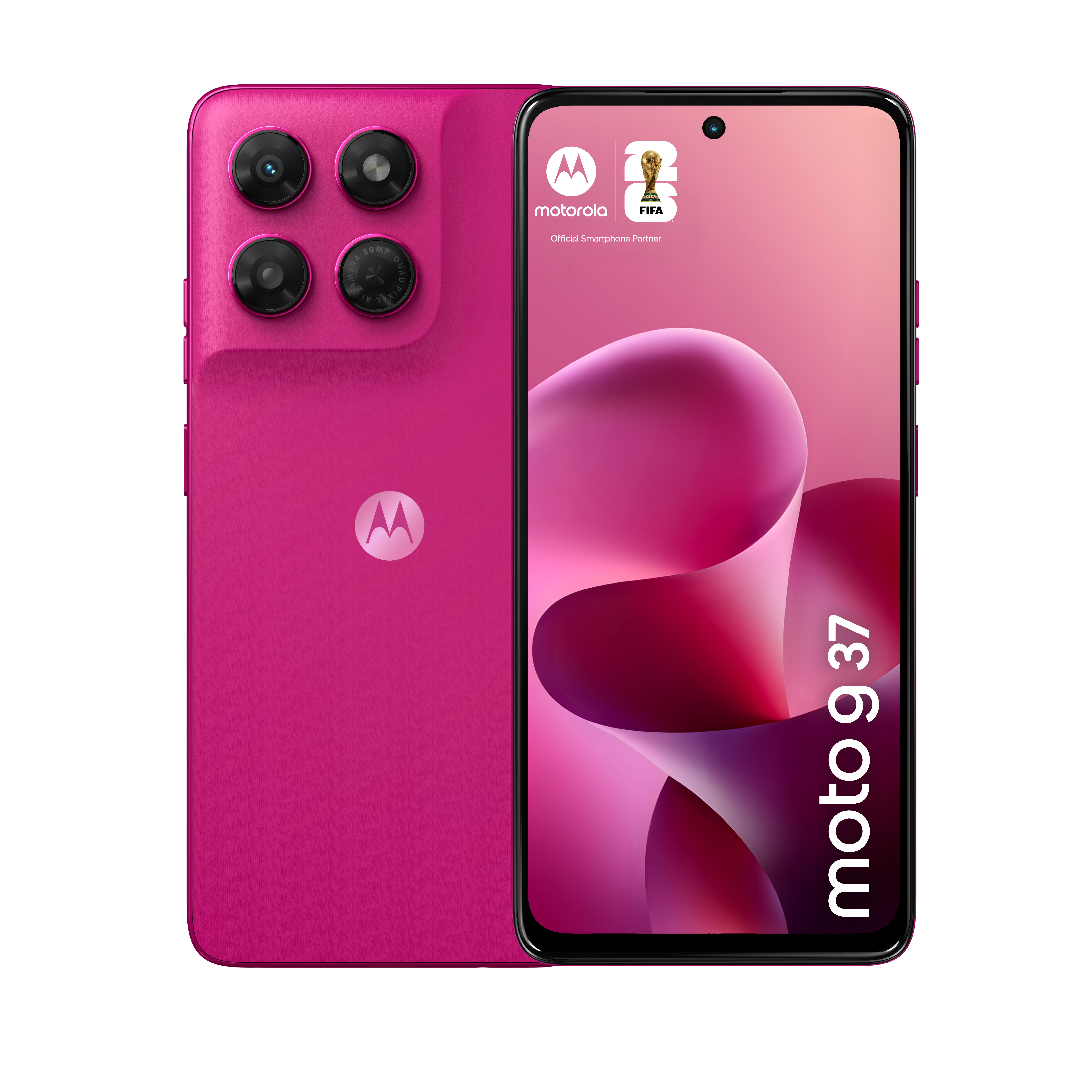 Motorola moto g37 16,9 cm (6.67") Dual SIM Android 16.0 5G USB Type-C 4 GB 128 GB 5200 mAh Lyserød