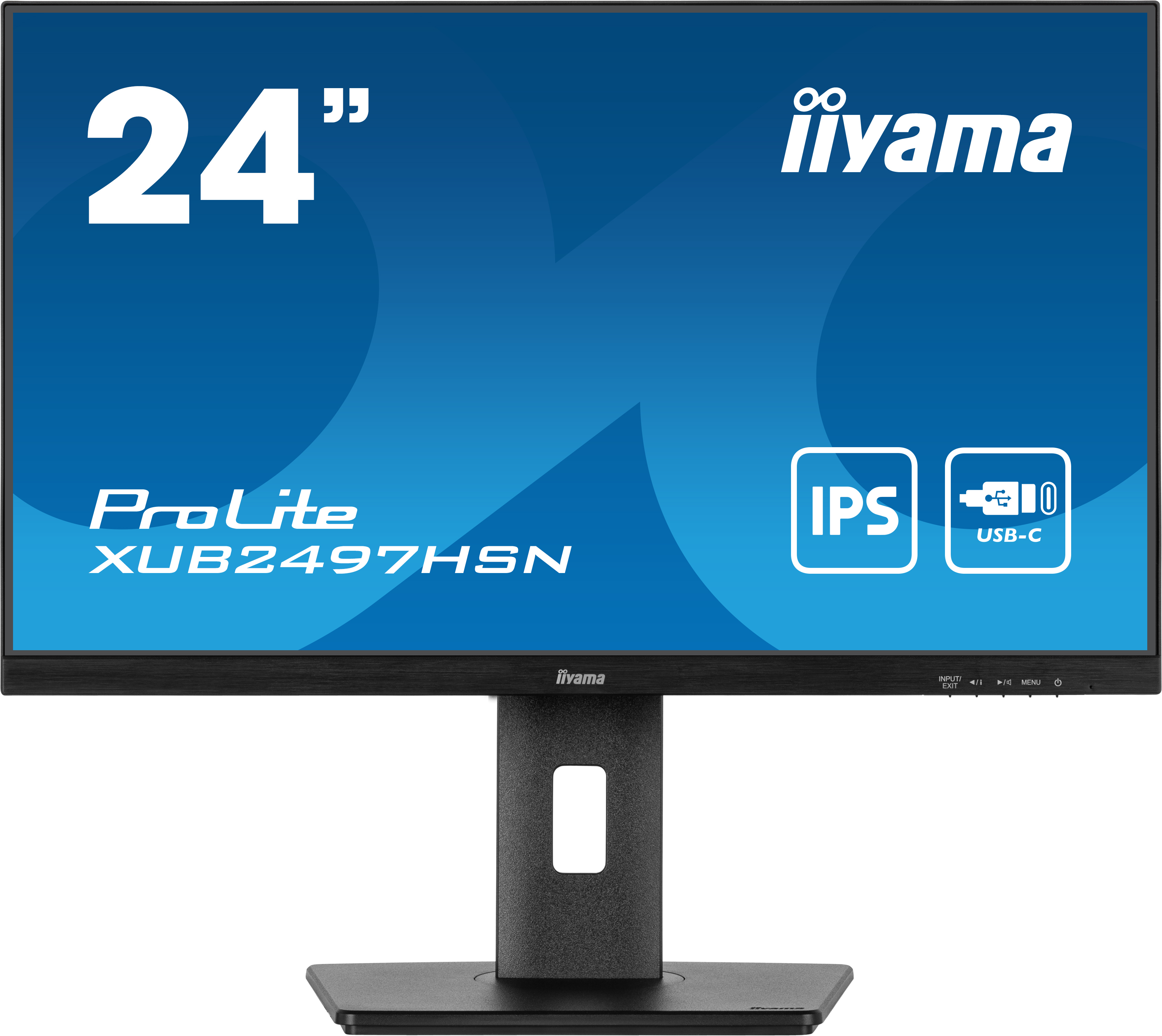 iiyama ProLite XUB2497HSN-B2 computerskærm 60,5 cm (23.8") 1920 x 1080 pixel Fuld HD LED Sort