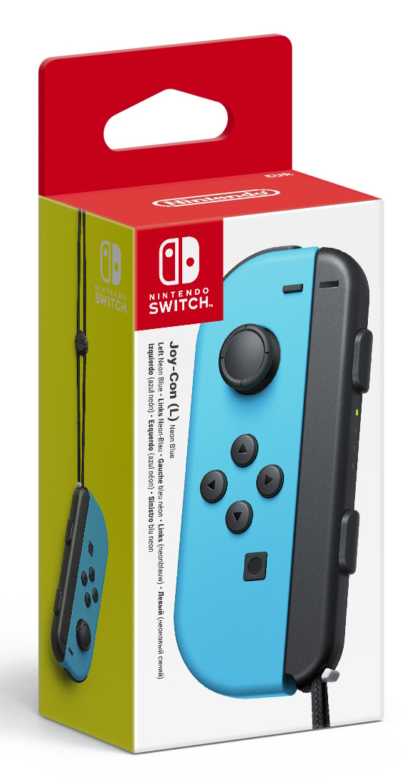 Nintendo Joy-Con (L) Blå Bluetooth Gamepad Digital Nintendo Switch, Nintendo Switch OLED