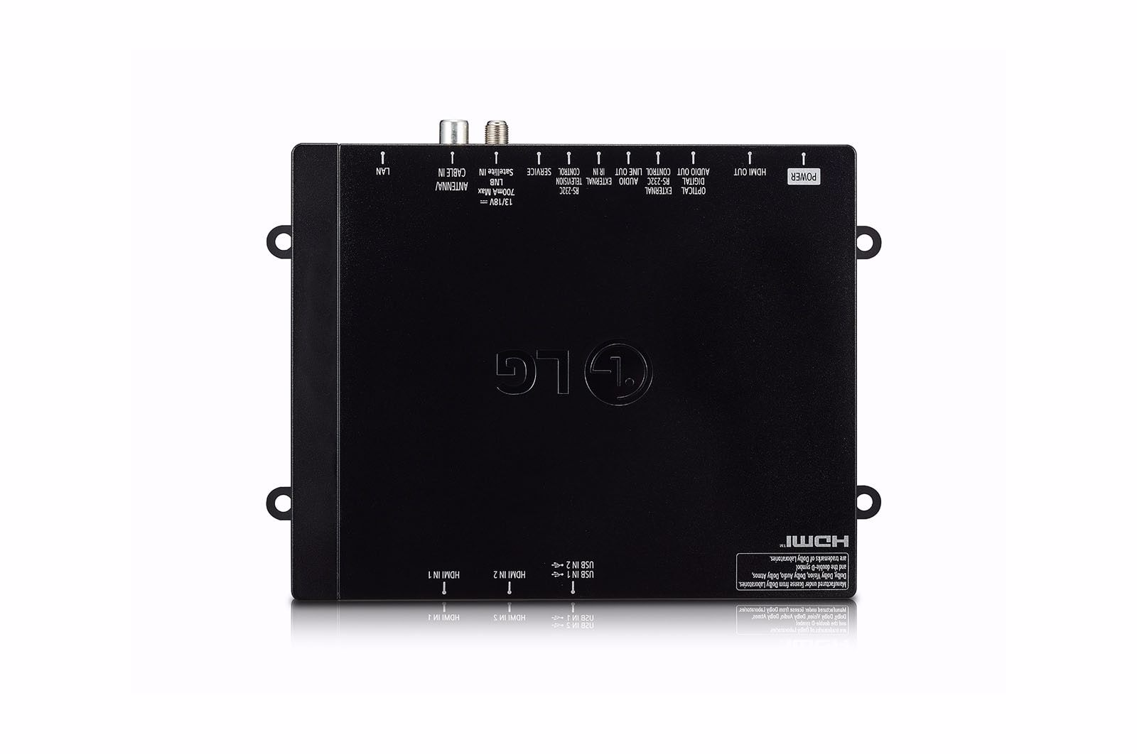 LG STB-6500 Smart TV boks Sort Full HD+ Wi-Fi Ethernet LAN