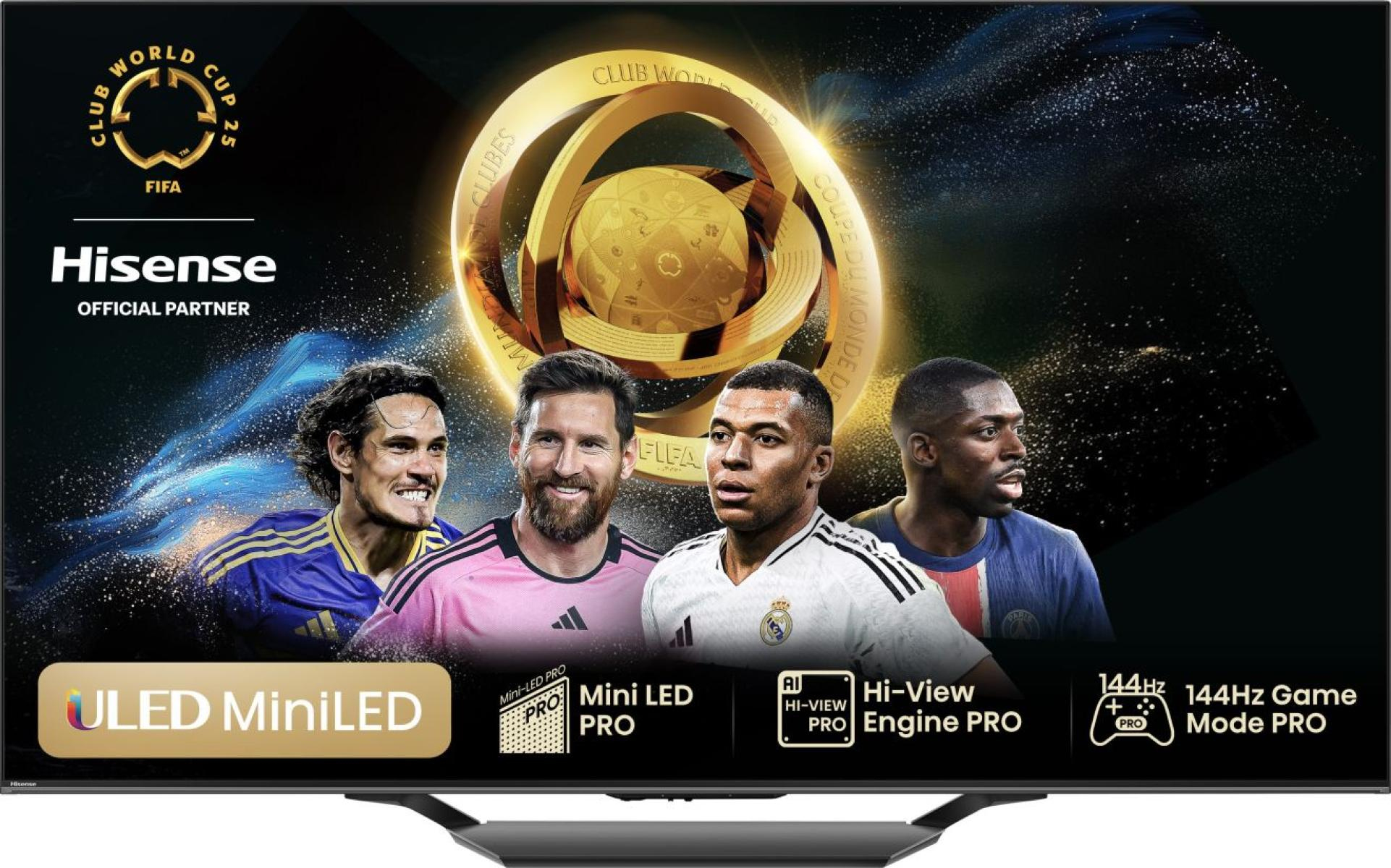 Hisense Mini LED Smart TV 55U7NQ ČR/TS
