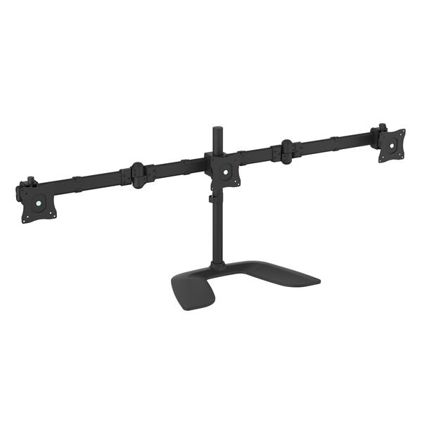 StarTech.com ARMBARTRIO2 skærmbeslag og -stativer 68,6 cm (27") Skrivebord Sort