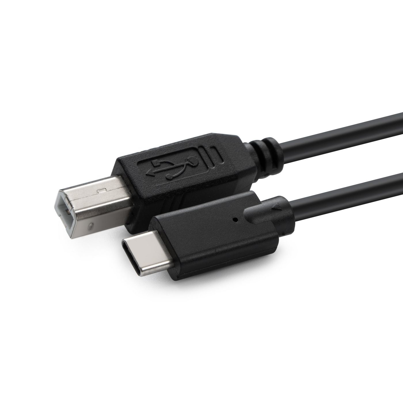 Microconnect USB3.1C2B1 USB-kabel USB 2.0 1 m USB C USB B Sort