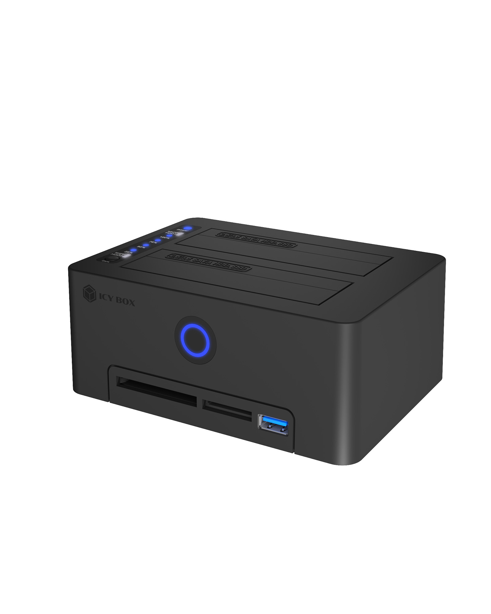 ICY BOX IB-1233CL-CR USB 3.2 Gen 1 (3.1 Gen 1) Type-A Sort