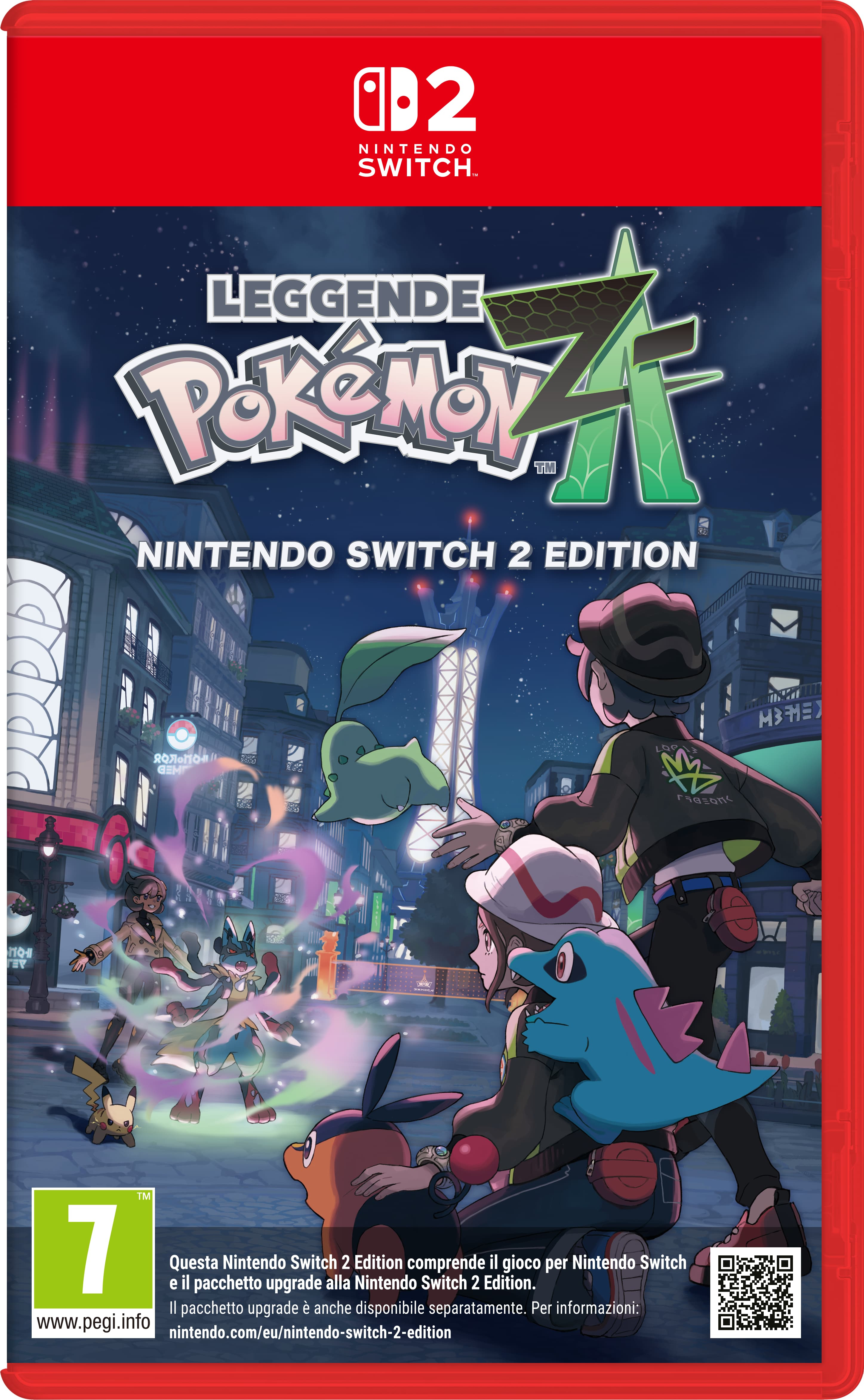 Nintendo LEGGENDE POKèMON : Z-A Switch 2 edition Nintendo Switch 2 Edition Tysk, Engelsk, Spansk, Fransk, Italiensk, Japansk, Koreansk Nintendo Switch 2