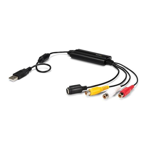 StarTech.com SVID2USB232 videoredigeringskort Composite + S-Video + RCA