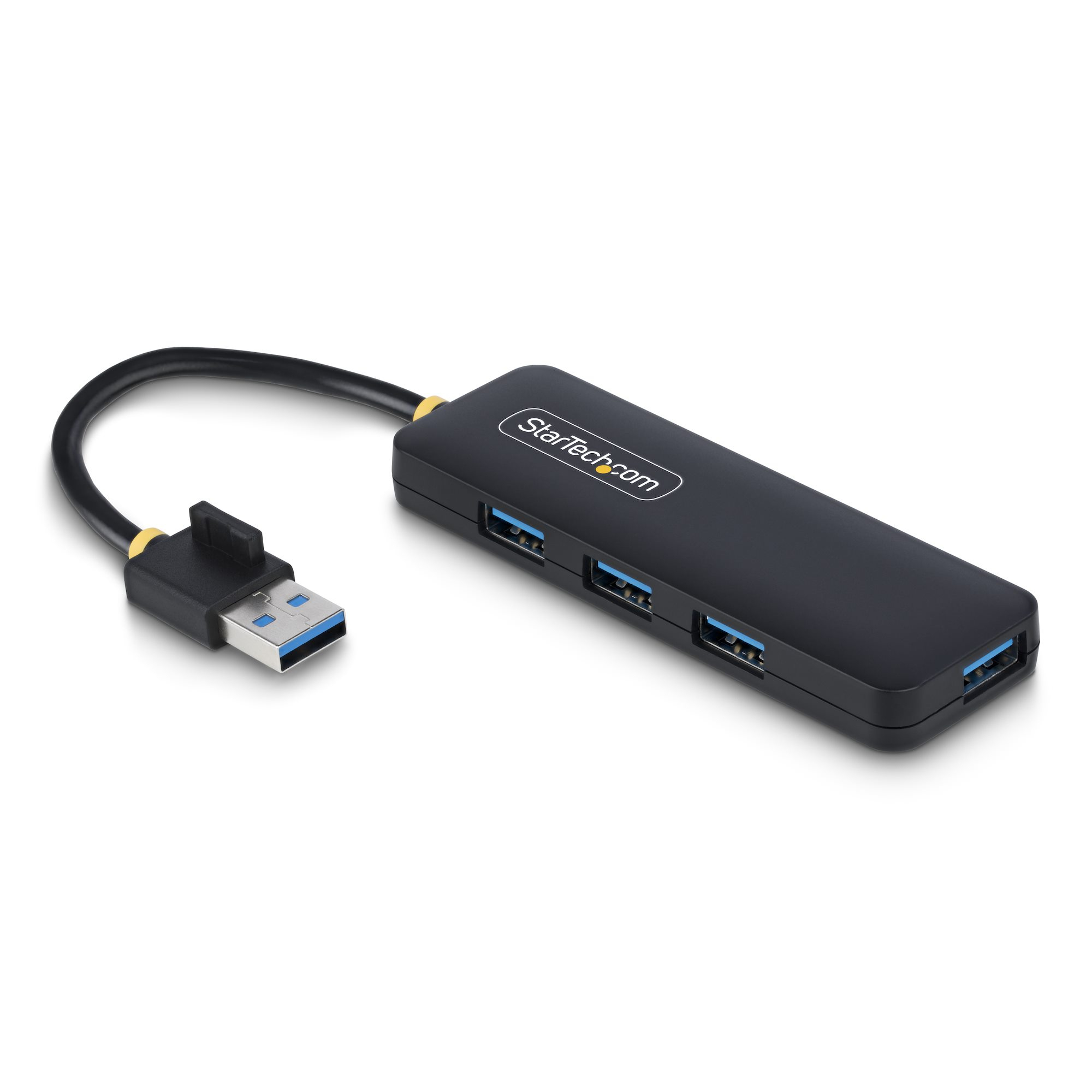 StarTech.com H5A4A-USB-HUB interface hub USB 3.2 Gen 1 (3.1 Gen 1) Type-A 5000 Mbit/s Sort