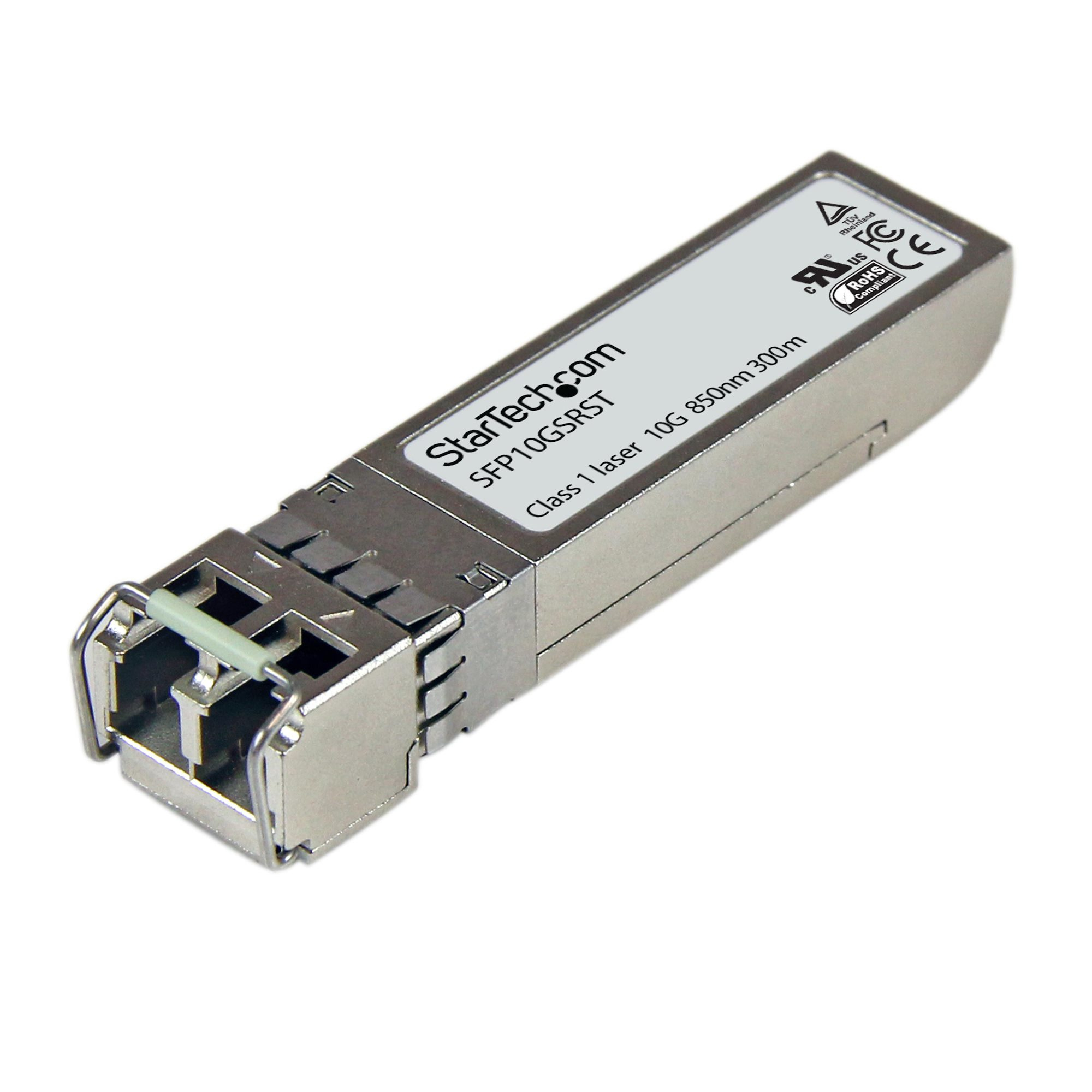 StarTech.com SFP10GSRST modul til netværksmodtager Fiberoptisk 11100 Mbit/s SFP+ 850 nm