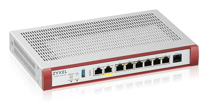 Zyxel USG Flex 100HP firewall (hardware) Desktop 3 Gbit/sek.