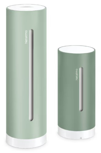 Netatmo NWS-M-EC digital vejrstation Mintfarve Vekselstrøm/batteri Wi-Fi