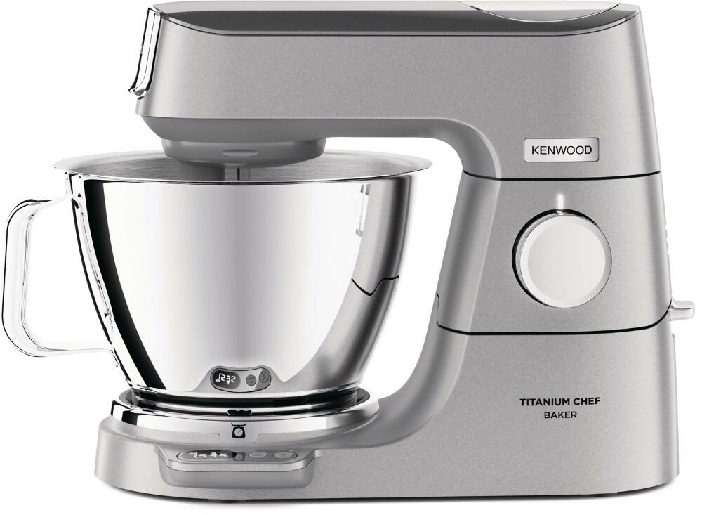 Kenwood KVC85.314.SI foodprocessor 1200 W 5 L Sølv Indbyggede vægte