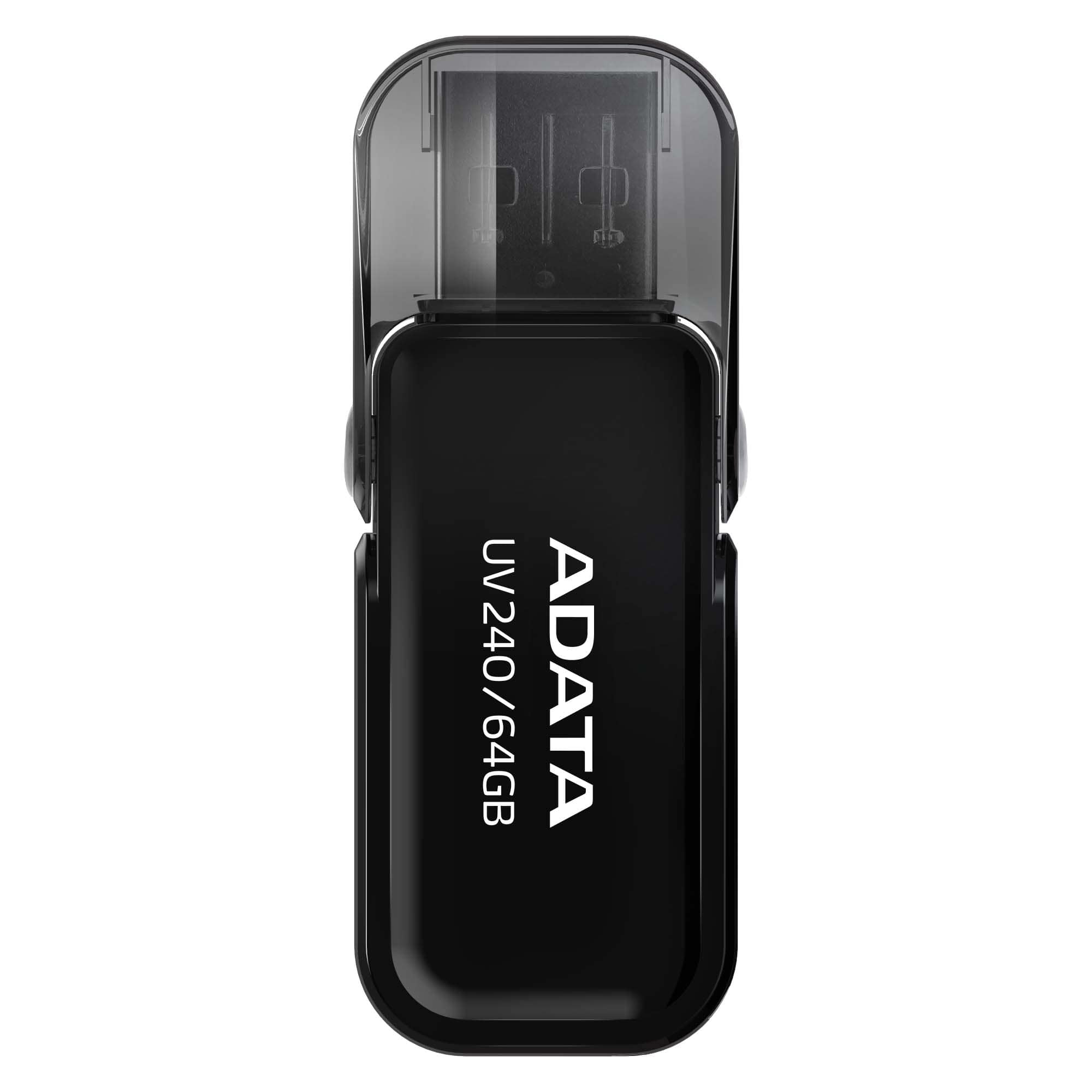 ADATA UV240 USB-nøgle 64 GB USB Type-A 2.0 Sort