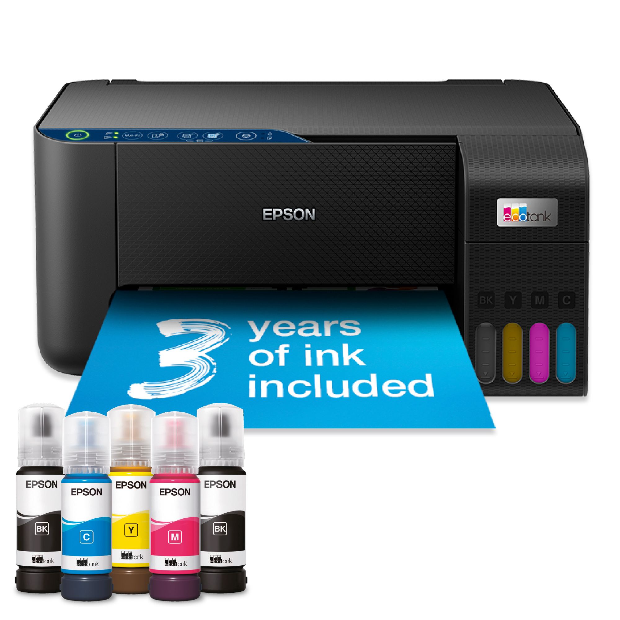 Epson EcoTank L3271 Inkjet A4 5760 x 1440 dpi 33 sider pr. minut Wi-Fi