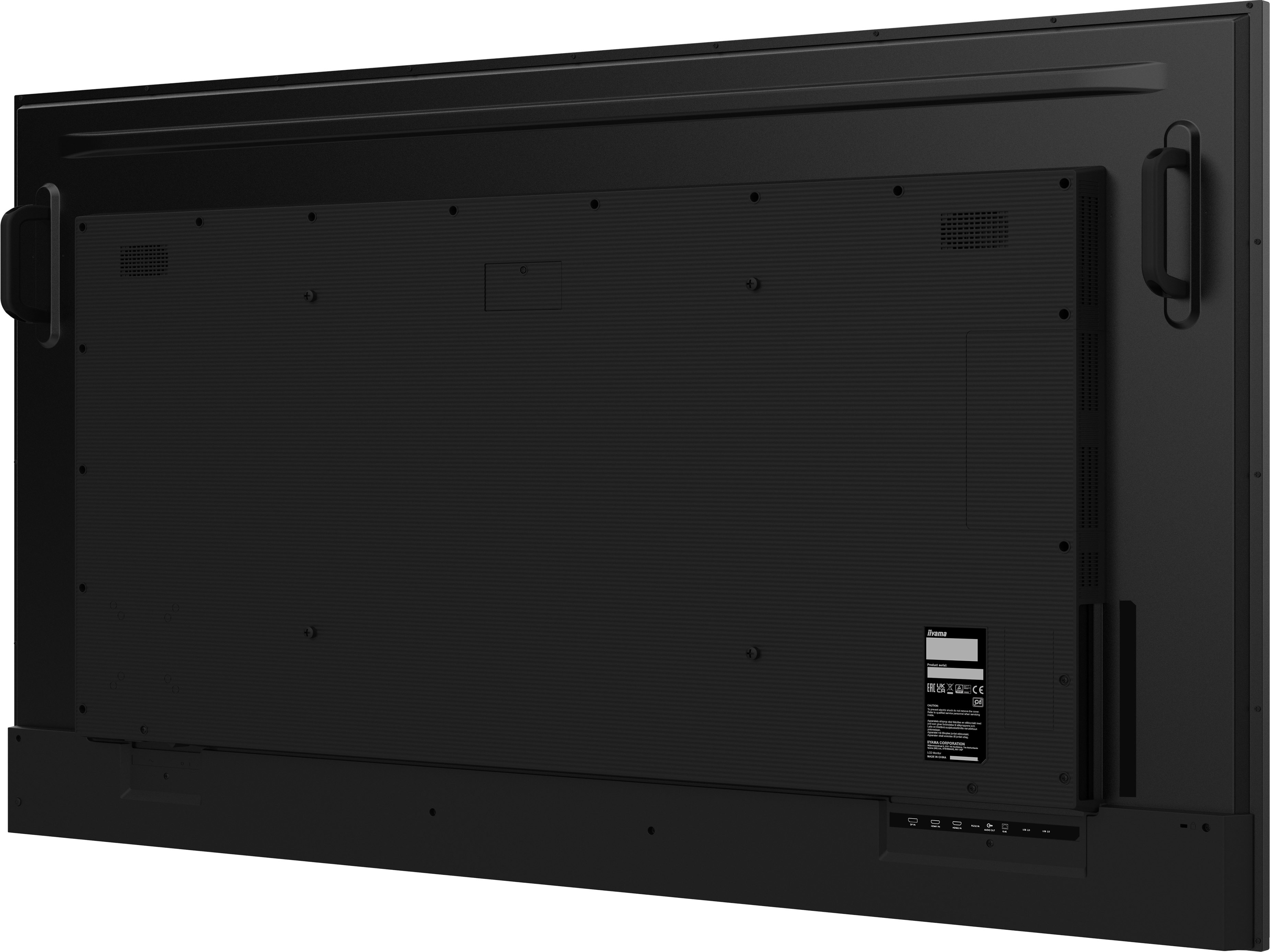 iiyama LH7565UHSB-B1 skilte display Kiosk design 189,2 cm (74.5") LED Wi-Fi 800 cd/m² 4K Ultra HD Sort Indbygget processer Android 11 24/7