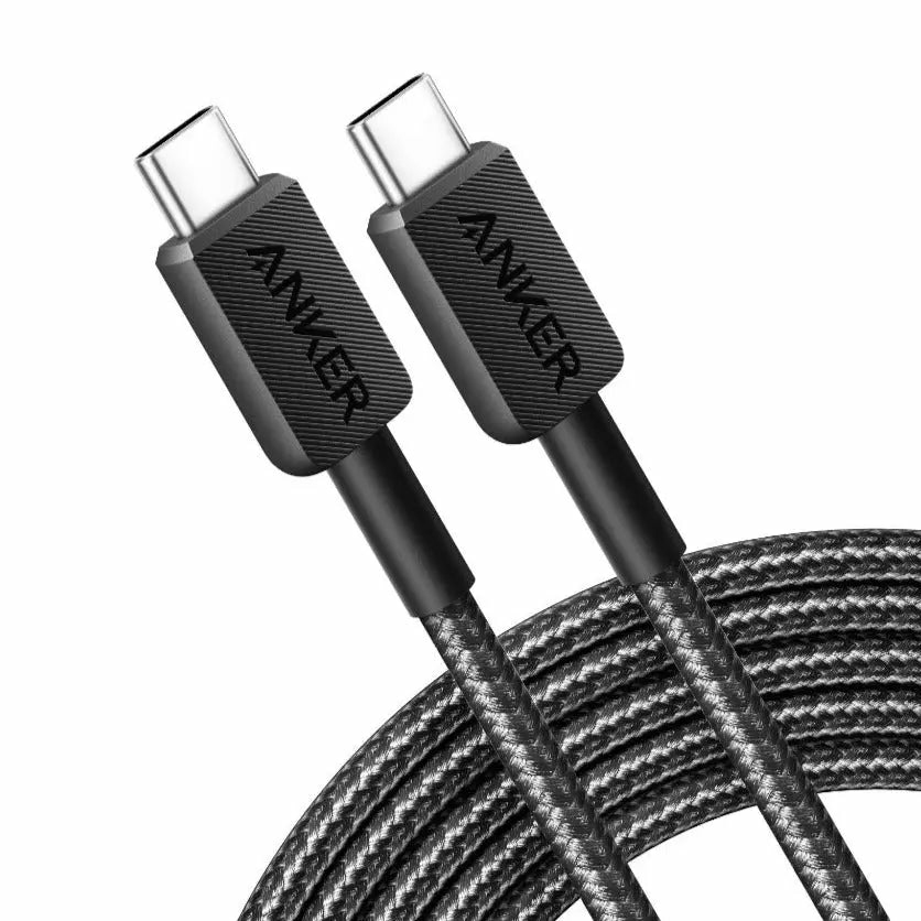 Anker 322 USB-kabel 1,8 m USB C Sort