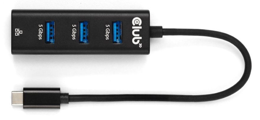 CLUB3D CSV-1549 interface hub USB Type-C 5000 Mbit/s Sort