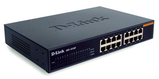 D-Link DES-1016D Ikke administreret