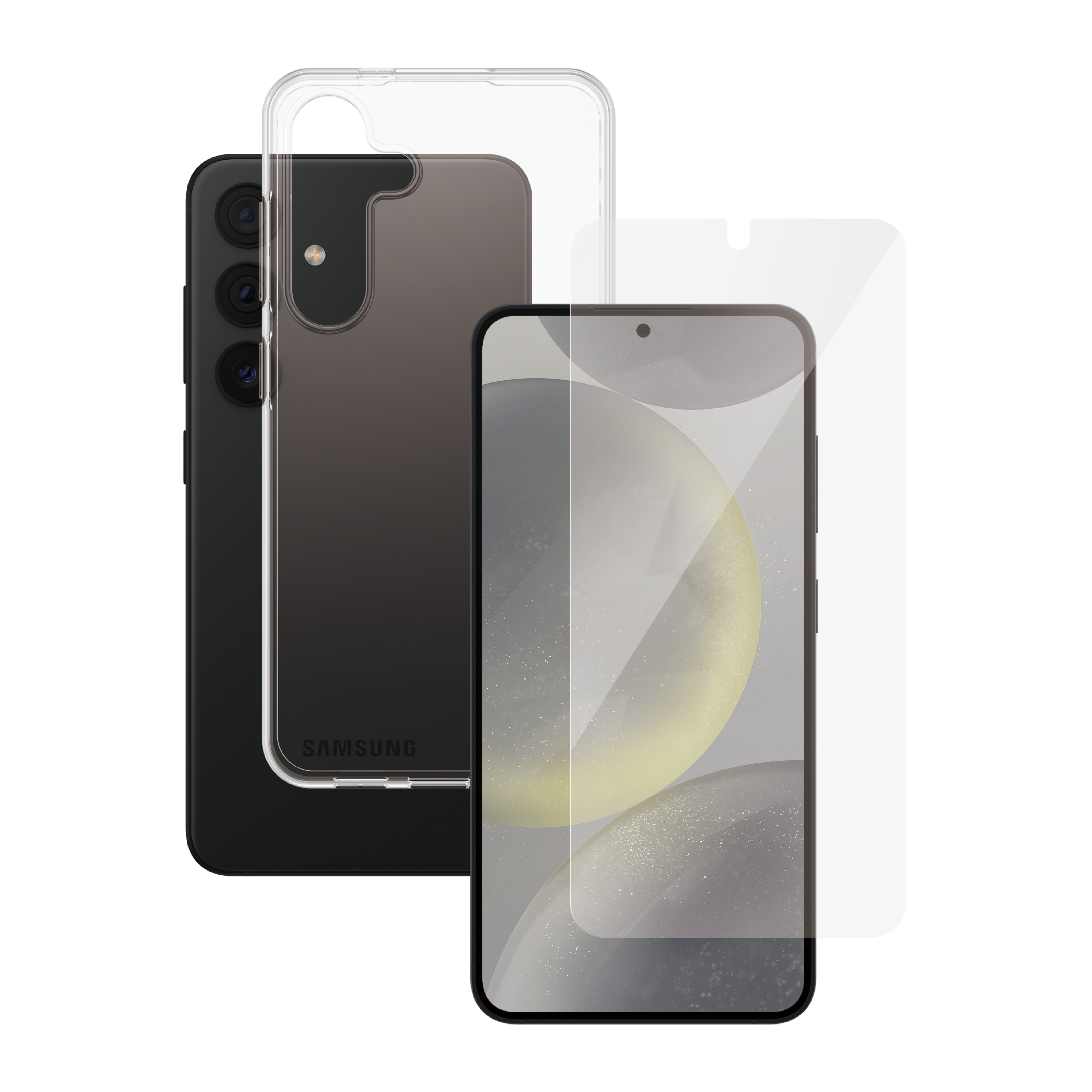PanzerGlass SAFE. by ® 2-i-1 Pakke Samsung Galaxy S24