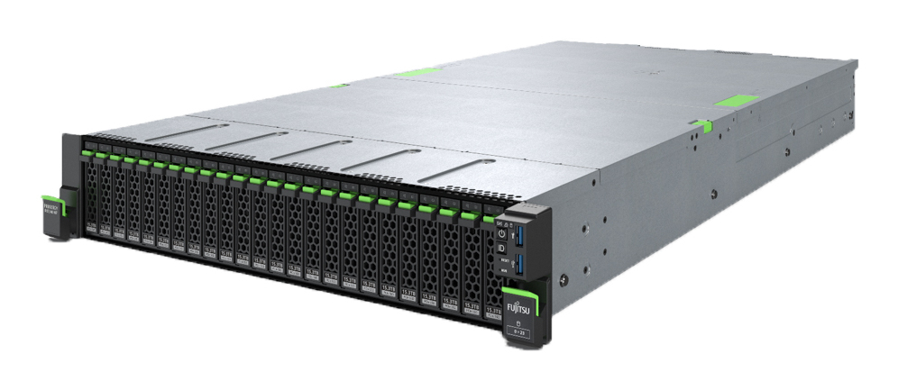 Fujitsu PRIMERGY RX2540 M7 server 0 GB Stativ (2U) Intel® Xeon® Gold 5415+ 2,9 GHz 32 GB DDR5-SDRAM 1600 W