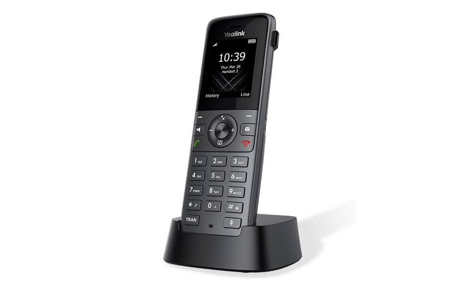 Yealink W73H IP-telefon Sort 2 Linier TFT