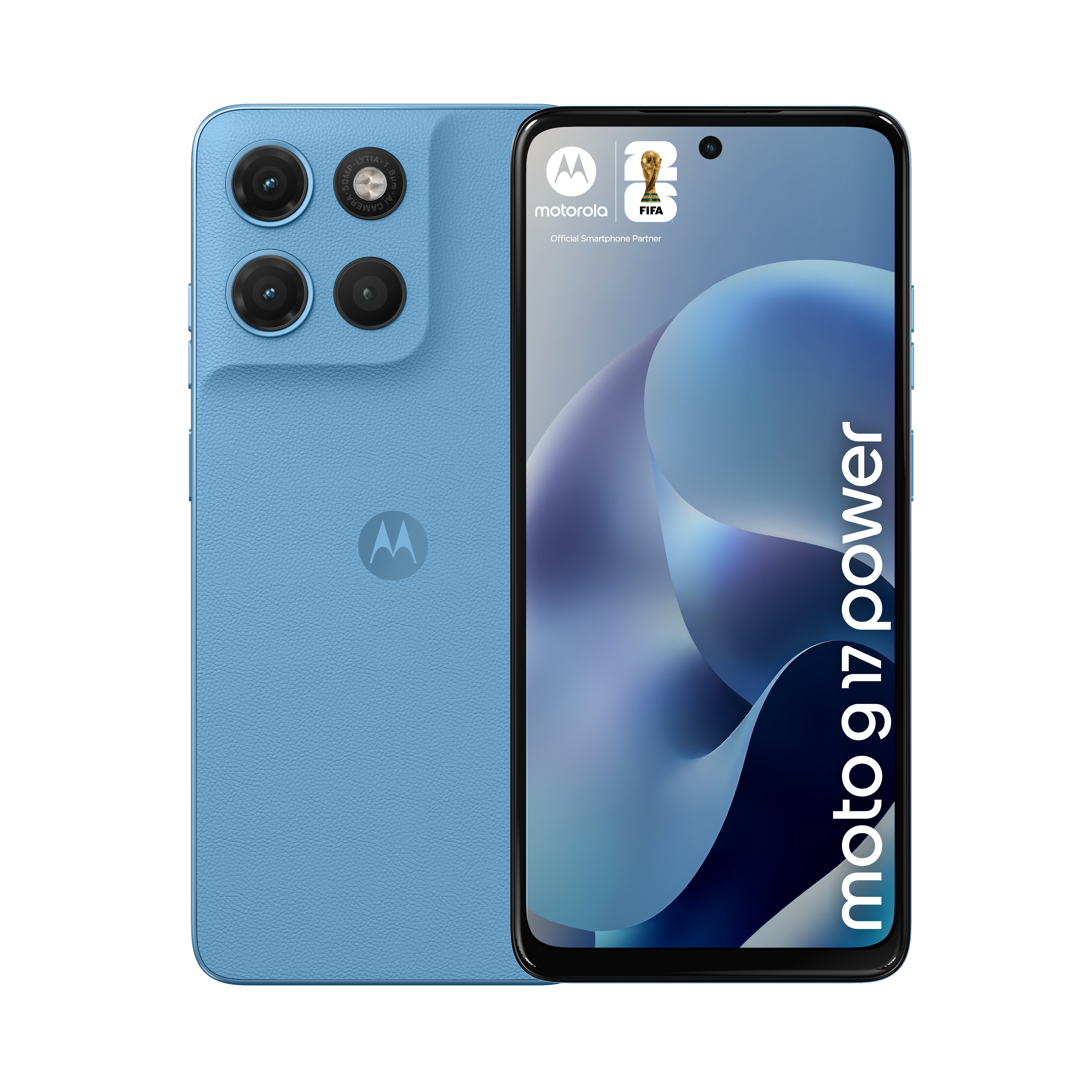 Motorola moto g17 power 17,1 cm (6.72") Hybrid Dual SIM Android 15 USB Type-C 8 GB 256 GB 6000 mAh Blå